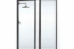 Coastal-Shower-Doors-Legend-Framed-Swing-Shower-Door-and-Inline-Panel